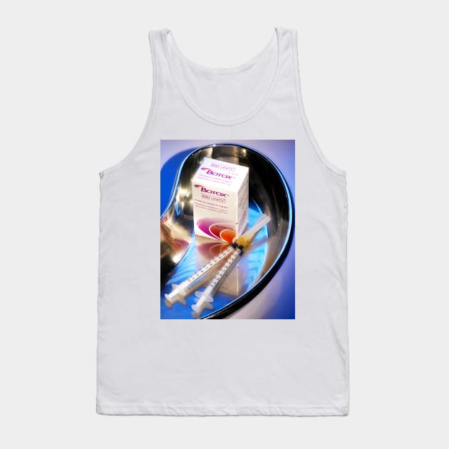 Botox cosmetic drug (M625/1369) Tank Top by SciencePhoto